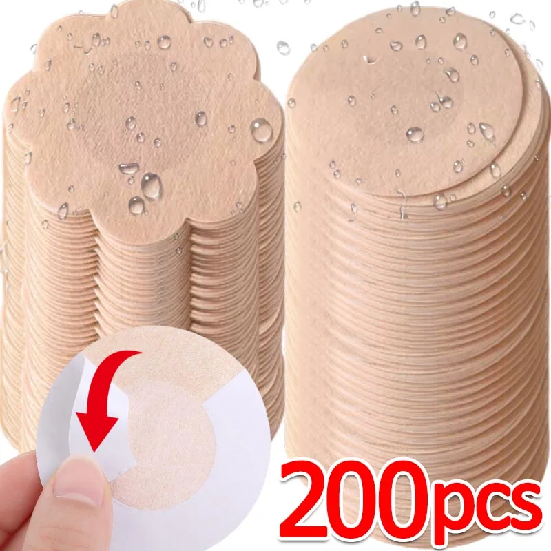 Nipple Cover Pasties - 50-200 個乳首カバーステッカー女性胸リフトテープニプレス目に見えない自己粘着使い捨てブラパッド胸パッチパッチ