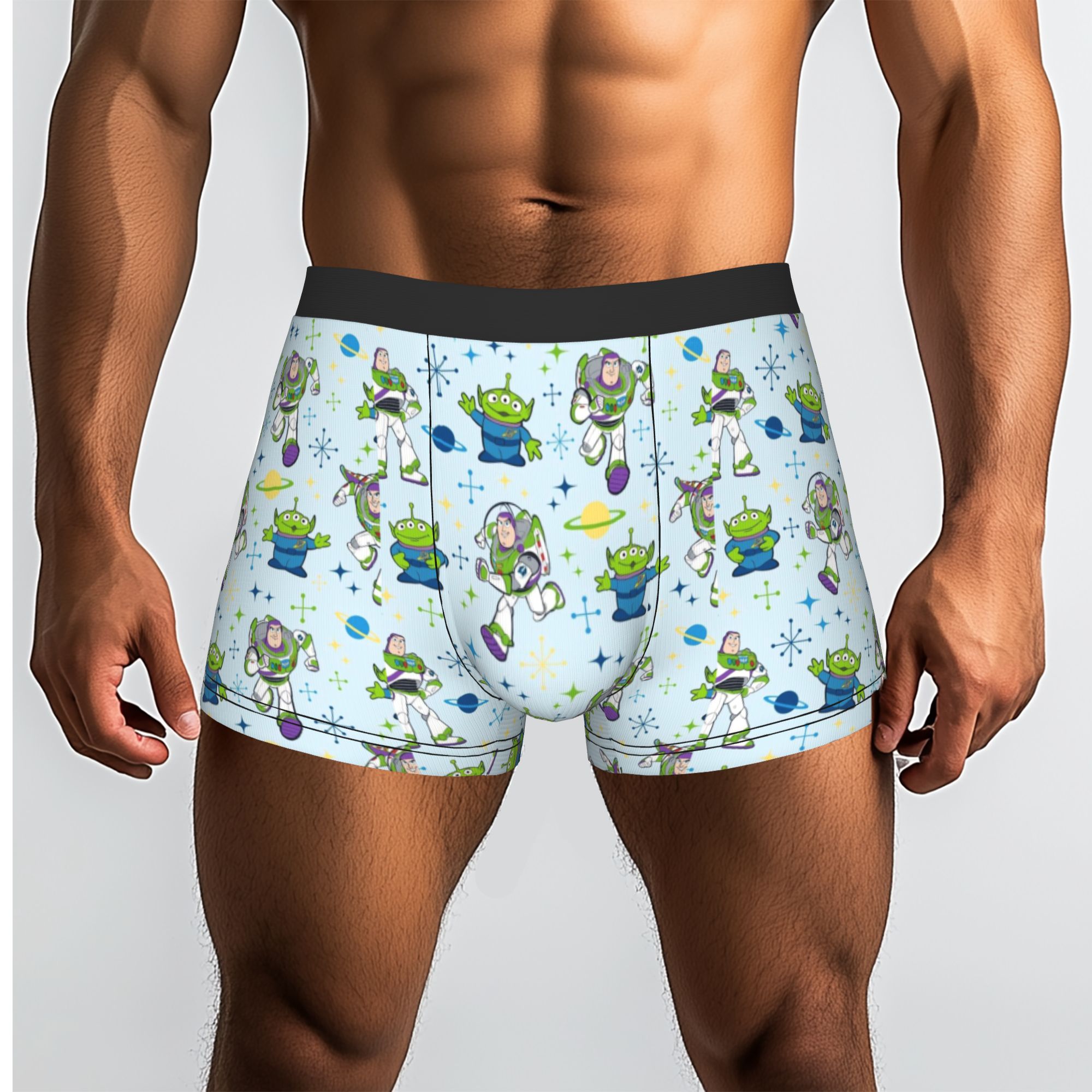 Boyshort Underwear - カスタムT-Toy漫画S-Story下着 メンズストレッチボクサーブリーフショーツパンツ ソフト下着 男性用