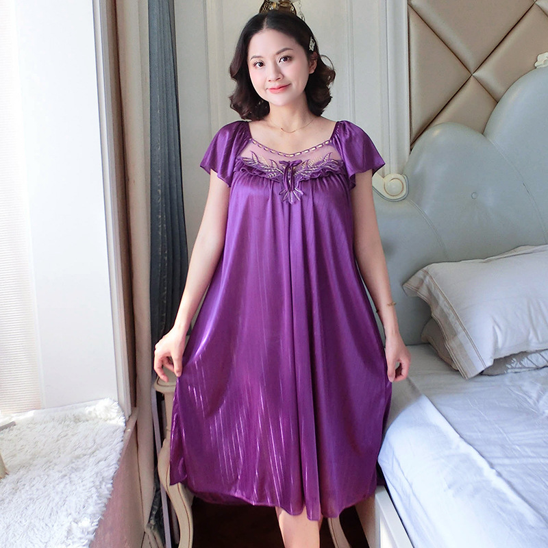 Babydoll Chemise Night - 女性のためのセクシーなレースのランジェリー,エレガントなナイトシャツ,人形の下着,春,夏,秋