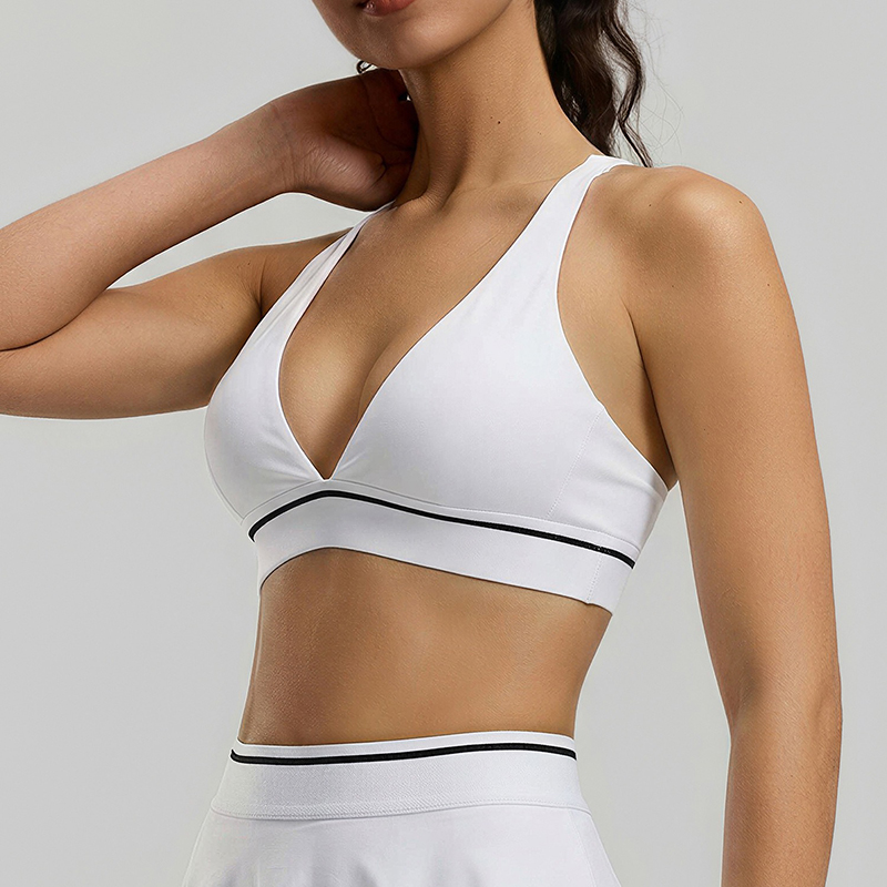 ファッションアメリカンスタイルヨガブラジャー女性用セクシース - Sports Bra High Impact のレビューと価格