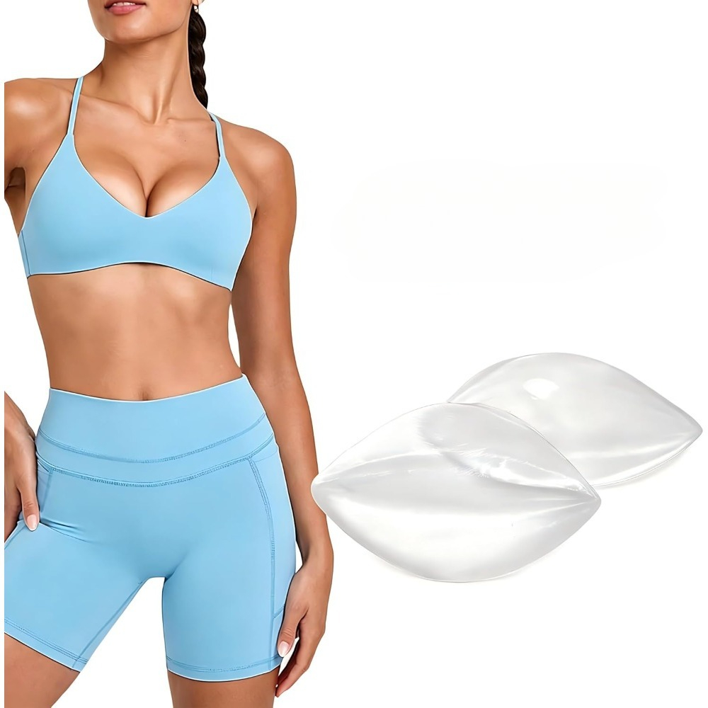 粘着式シリコンブラパッド - 取り外し可能なプッシュアップパ - Silicone Bra Adhesive のレビューと価格