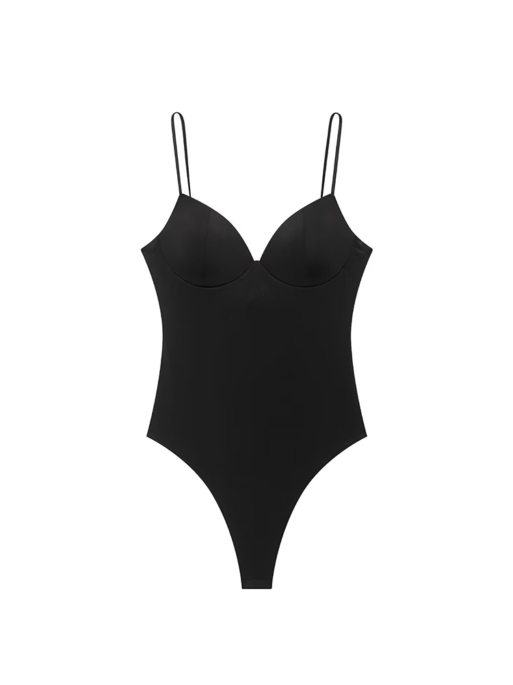 TFMLN 夏用レディースボディスーツ スウィートハートネッ - Shapewear Bodysuit Firm のレビューと価格