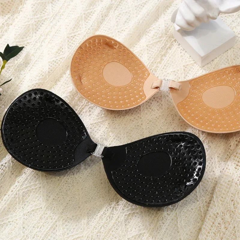 夏用5cm厚盛りブラシリコンニップルテープセクシー女性用通気 - Silicone Bra Adhesive のレビューと価格