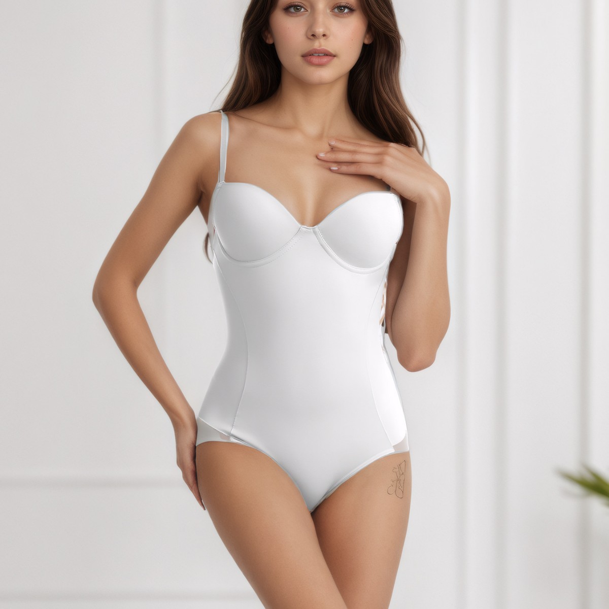 Naisstoo レディース シェイプウェア ボディスーツ  - Shapewear Bodysuit Firm のレビューと価格