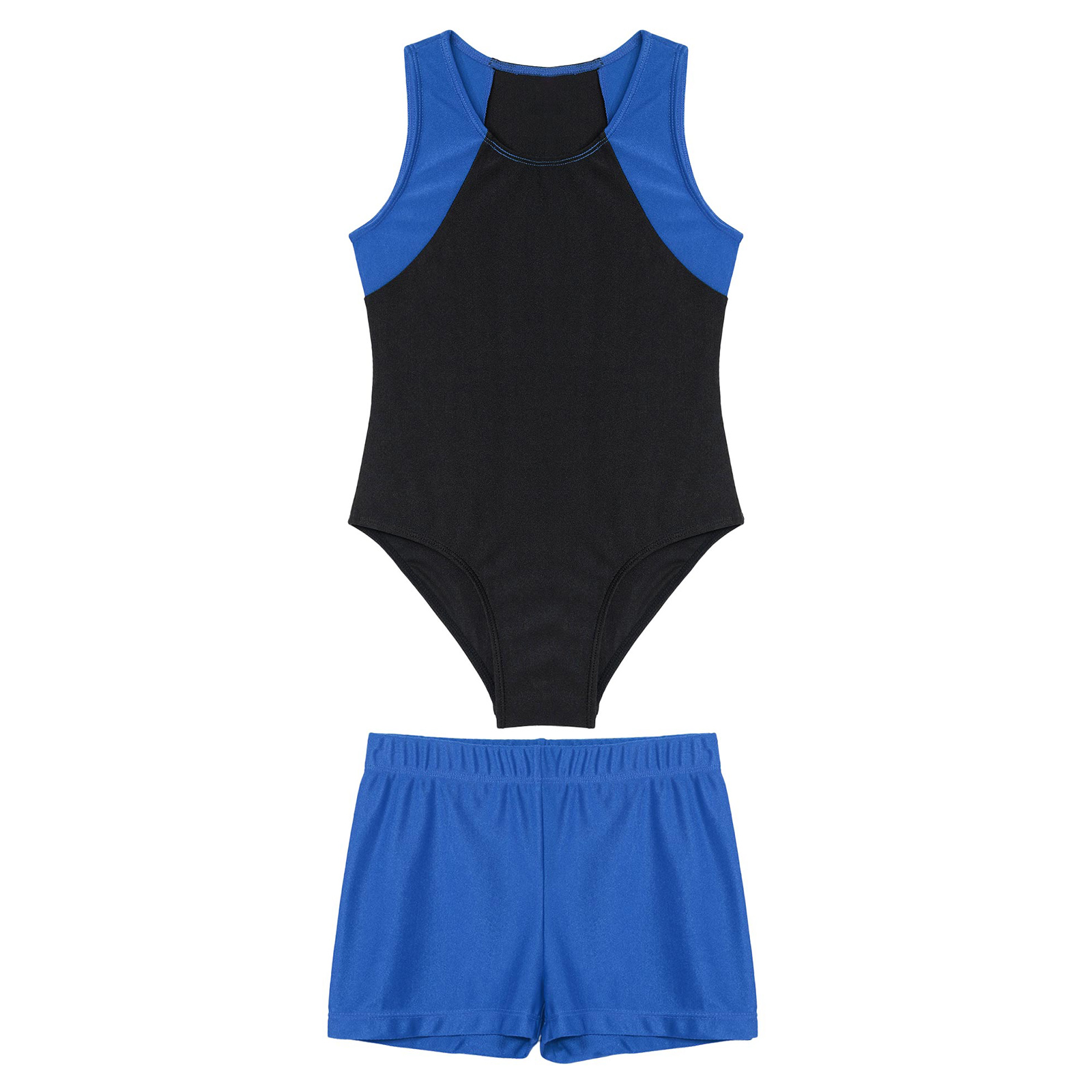 ノースリーブのレオタードボディスーツ,ショーツセット,体操と - Boyshort Underwear のレビューと価格